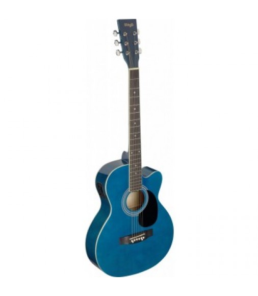 Eastcoast SA20ACE Electro Acoustic Guitar in Blue
