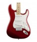 Fender Standard Stratocaster Electric Guitar MN in Candy Apple Red