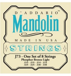 D'Addario EJ73 Light Mandolin Strings 10-38