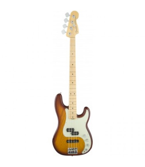 Fender American Elite Precision Bass Ash MN in Tobacco Sunburst