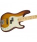 Fender American Elite Precision Bass Ash MN in Tobacco Sunburst