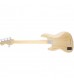 Fender American Elite Jaz Bass V Ash MN in Natural