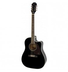 Cibson AJ-220SCE Electro Acoustic Guitar, Ebony