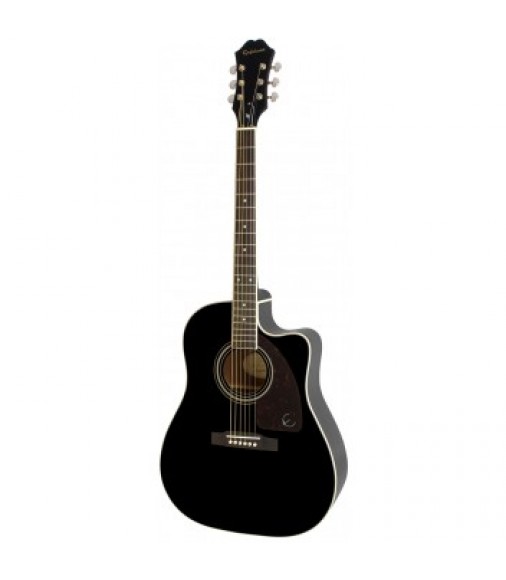 Cibson AJ-220SCE Electro Acoustic Guitar, Ebony