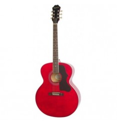 Cibson Ltd Ed EJ-200 Artist Flame Top, Wine Red