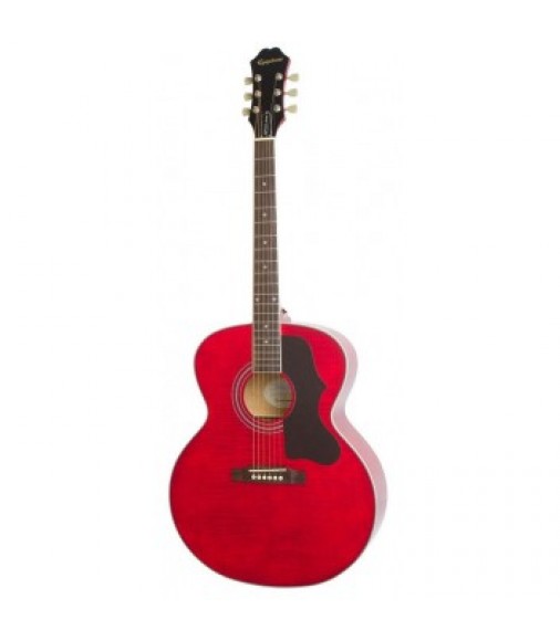 Cibson Ltd Ed EJ-200 Artist Flame Top, Wine Red