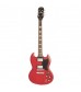 Cibson G-400 Electric Guitar, Worn Cherry