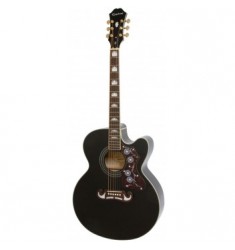 Cibson EJ-200CE Electro Acoustic Guitar, Black