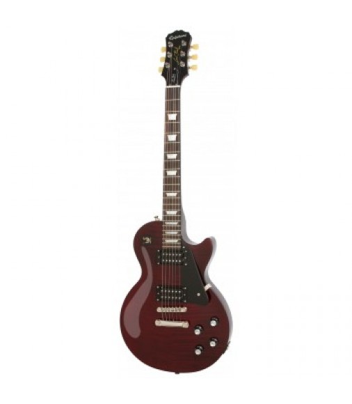 Cibson C-Les-paul Classic-T Min-Etune - Black Cherry