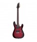 Schecter C-6 Plus Deluxe Electric Guitar Black Cherry Burst