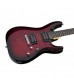 Schecter C-6 Plus Deluxe Electric Guitar Black Cherry Burst