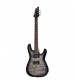 Schecter C-6 Plus Deluxe Electric Guitar Charcoal Burst