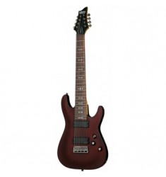 Schecter Omen 8 Electric Guitar in Walnut Satin