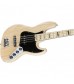 Fender American Elite Jazz Bass Ash MN in Natural