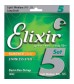 Elixir E14782 Nanoweb 5-String Long Scale Bass Strings (.45-.135)