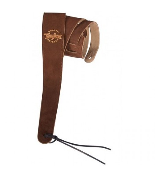 Taylor Suede Guitar Strap, Chocolate