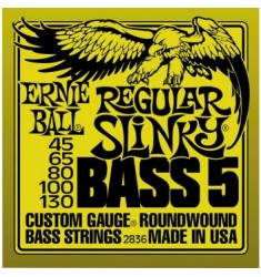 Ernie Ball 2836 5-String Slinky Bass Strings