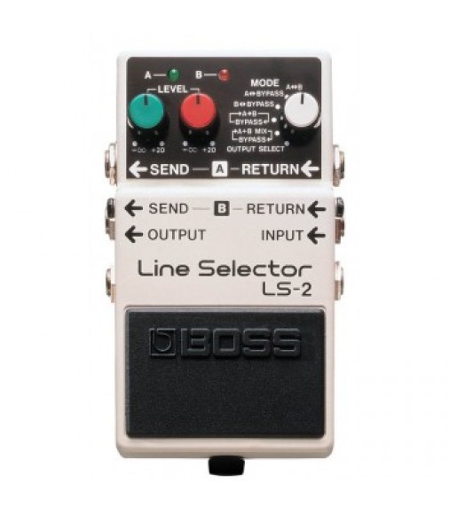 Boss LS2 Line Selector Pedal