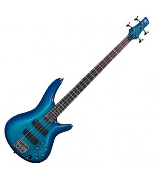 Ibanez SR370 Maple Bass Guitar in Sapphire Blue