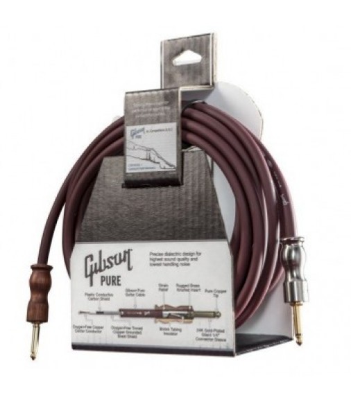 Cibson CAB25-CH 25' Cherry Instrument Cable