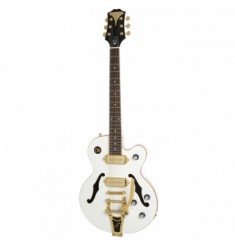 Cibson Wildkat Royale Semi Hollowbody in Pearl White