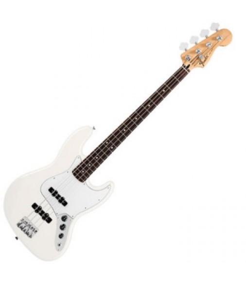 Fender Standard Jazz Bass Guitar in Arctic White