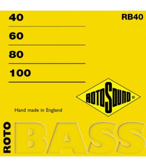 Rotosound Roto Yellow Bass SET 40-100