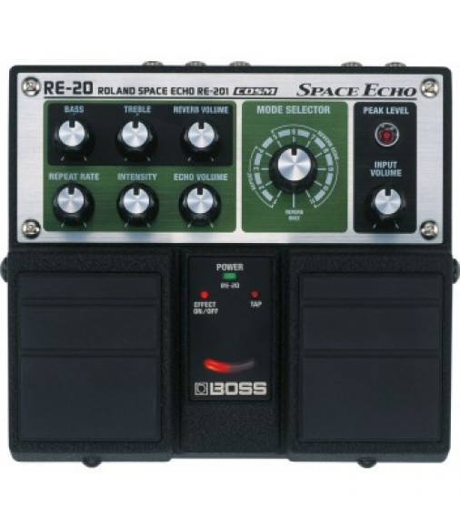 Boss RE-20 Roland Space Echo Tape Delay / Reverb Pedal