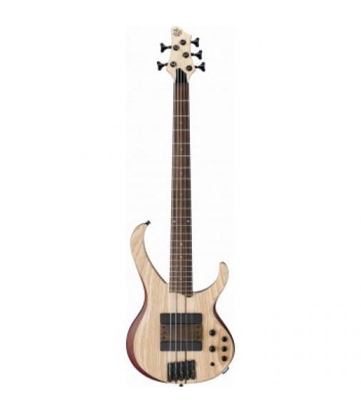 Ibanez BTB33 5 String Bass Guitar in Natural Flat