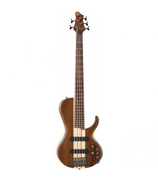 Ibanez BTB685SC 5 String Bass with Cutaway in Natural Flat