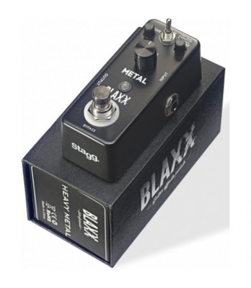 Blaxx Heavy Metal Mini Effects Pedal