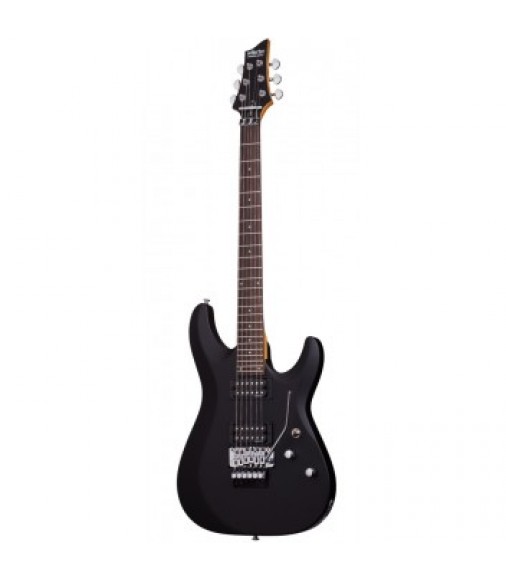 Schecter C-6 FR Deluxe in Satin Black