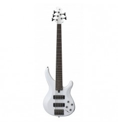 Yamaha TRBX305 5 String Bass Guitar in White