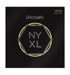 D'Addario NYXL0946 Strings, Super Light Top / Regular Bottom, 9-46