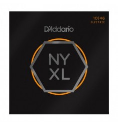 D'Addario NYXL1046 Electric Guitar Strings, Regular Light, 10-46