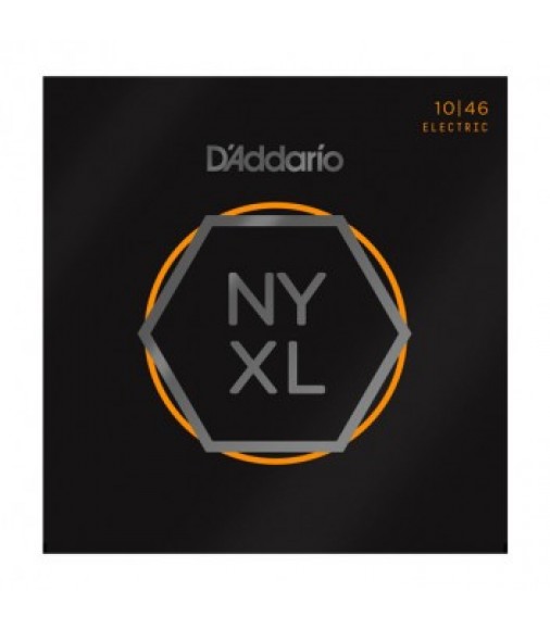 D'Addario NYXL1046 Electric Guitar Strings, Regular Light, 10-46