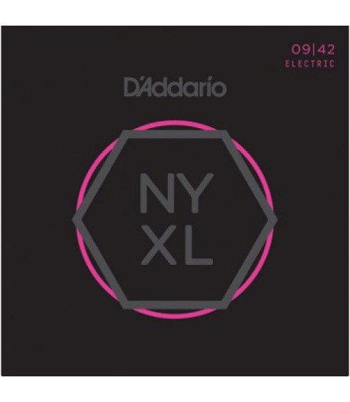 D'Addario NYXL0942 Electric Guitar Strings, Super Light, 09-42