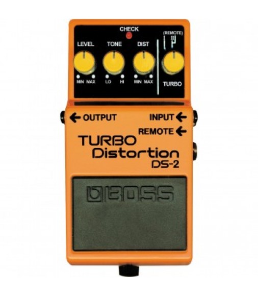 Boss DS2 Turbo Distortion Guitar Effects Pedal