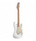 Eastcoast SES50M Vintage Style Electric Guitar in Vintage White