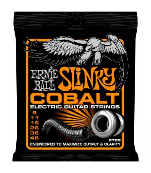 Ernie Ball 2722 Cobalt Hybrid Slinky 9-46 String