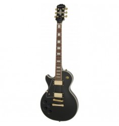 Cibson C-Les-paul Custom Pro Left Handed, Ebony