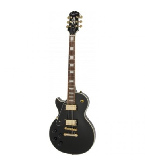 Cibson C-Les-paul Custom Pro Left Handed, Ebony