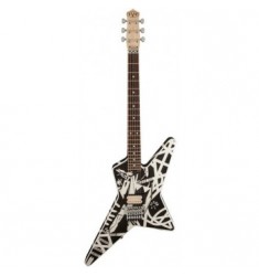 EVH Stripe Series Star, Rosewood Fingerboard, Black AND White Stripes