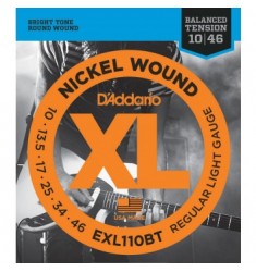 D'Addario EXL110BT, Balanced  Regular Light, 10-46