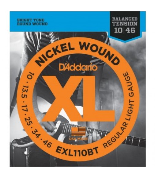 D'Addario EXL110BT, Balanced  Regular Light, 10-46