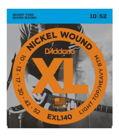 D'Addario EXL140 XL Nickel Wound Guitar Strings Light Top/Heavy Bottom