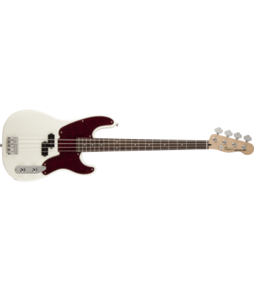 Squier Mike Dirnt Precision Bass Guitar Arctic White