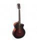 Faith FKVCB Naked Venus Electro Acoustic Guitar Cherry Burst