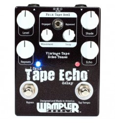 Wampler Faux Tape Echo Delay Effects Pedal