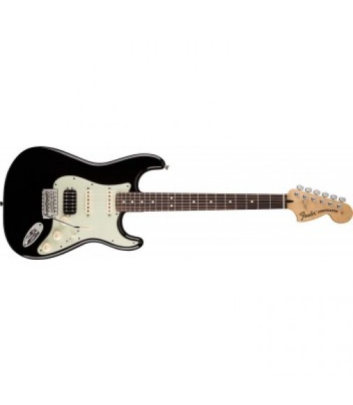 Fender Deluxe Lone Star Stratocaster Electric Guitar Black